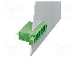 Feed-through header, nominal cross section: 4 mm?, color: gr