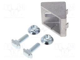 Angle bracket; for profiles
