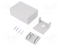 Enclosure: for devices with displays; X: 88mm; Y: 58mm; Z: 34mm; ABS