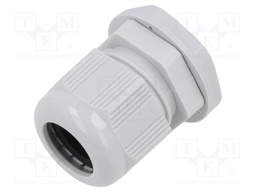 Cable gland; M25; 1.5; IP68; Mat: polyamide; light grey; Entrelec