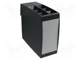 Enclosure: for DIN rail mounting; Y: 107mm; X: 45mm; Z: 120mm; grey