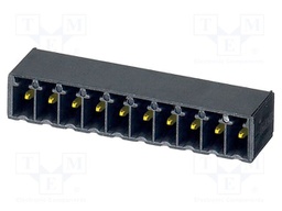 PCB headers, nominal cross section: 1.5 mm?, color: black, n