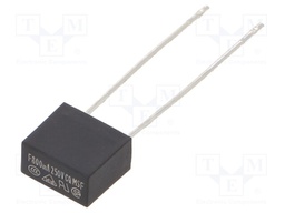 Fuse: fuse; 800mA; 250VAC; 8,35x4,3x7,7mm; MSF
