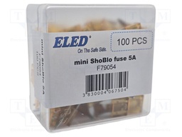 Fuse: fuse; 5A; 32VDC; automotive; 11.2mm; 11.2x4x17mm