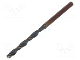 Drill bit; for metal; Ø: 3.6mm; L: 70mm; HSS; Working part len: 39mm