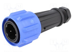 Connector: circular; plug; male; PIN: 3; Buccaneer 900; for cable