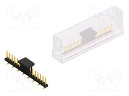 Connector: pin strips; pin header; male; PIN: 16; 2mm; SMT; 1x16