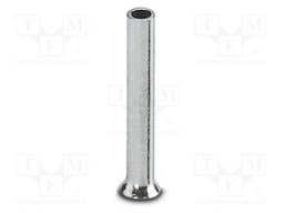 Tip: bootlace ferrule; non-insulated; copper; 0.25mm2; tinned