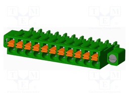 Connector: pluggable terminal block; plug; female; straight; 5.5A