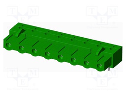 Connector: pluggable terminal block; socket; female; angled 90°