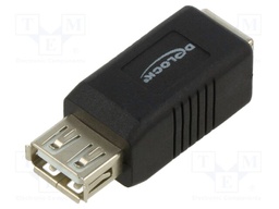 Adapter; USB 2.0; USB A socket,USB B socket