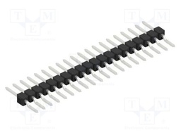 Connector: pin strips; pin header; male; PIN: 20; 2.54mm; SMT; 1x20
