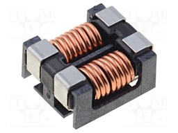 Filter: anti-interference; SMD; 2824; 4A; 80VDC; Rcoil: 15mΩ; 1GHz
