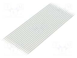 Connector: jumper cable; Cable ph: 2.54mm; L: 101.6mm; straight