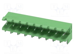 PCB headers, nominal cross section: 2.5 mm?, color: green, n