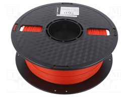 Filament: PLA; 1.75mm; fluorescent red; 190÷220°C; 1kg