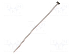 Ribbon cable with IDC connectors; IDC plug,cables; PIN: 8; 254mm