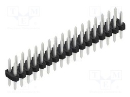 Connector: pin strips; pin header; male; PIN: 34; 2mm; THT; 2x17