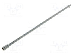 Extension; 1/4"; chromium steel; Plating: chromium; 356mm