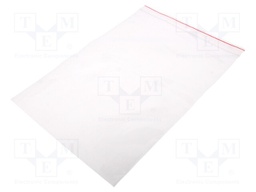 Self-seal bag; L: 300mm; Width: 215mm; Pcs: 100; Thick: 45um