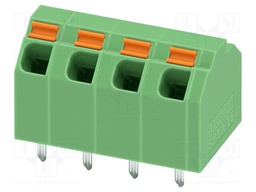 PCB terminal block, nominal current: 9 A, rated voltage (III