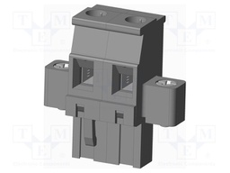 Connector: pluggable terminal block; plug; female; angled 90°