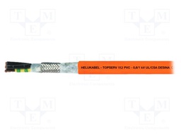 Wire; TOPSERV®112; stranded; Cu; 4G35mm2 + (2x1,5)mm2; PVC; orange