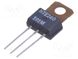 Transistor: PNP; bipolar; 300V; 0.5A; 10W; TO202N