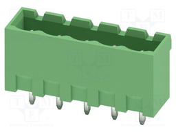PCB headers, nominal cross section: 2.5 mm?, color: green, n