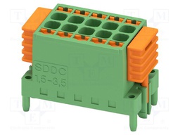 PCB direct plug, nominal cross section: 1.5 mm2, color: gree