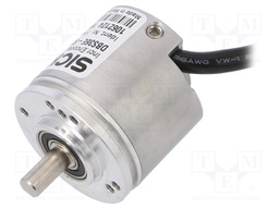 Encoder: incremental; Usup: 4.5÷5.5VDC; 2000imp/revol; shaft 6mm