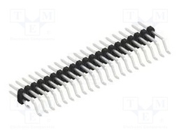 Connector: pin strips; pin header; male; PIN: 42; 2mm; SMT; 2x21