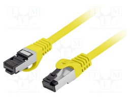 Patch cord; RJ45 plug,both sides; S/FTP; Cat 8.1; stranded; Cu