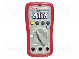 Digital multimeter; LCD 3,75 digit (6000),with a backlit; 3x/s