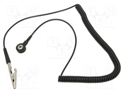 Connection cable; ESD; Application: earthing ESD wristbands; 1MΩ