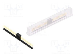 Connector: pin strips; pin header; male; PIN: 29; 2.54mm; SMT; 1x29