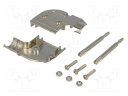 Enclosure: for D-Sub connectors; D-Sub 9pin,D-Sub HD 15pin