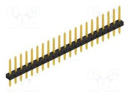 Connector: pin strips; pin header; male; PIN: 21; 2mm; THT; 1x21
