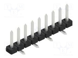Connector: pin strips; pin header; male; PIN: 9; 2mm; SMT; 1x9; 100V