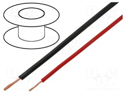 Wire; Silivolt®-1V SN; stranded; Cu; 1x0,5mm2; silicone; red; 1.5kV