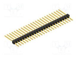 Connector: pin strips; pin header; male; PIN: 24; 2.54mm; SMT; 1x24