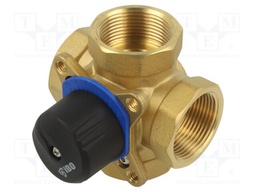 4-vay valve; max.10bar; max110°C; Hydraulic connection: 1 1/4"