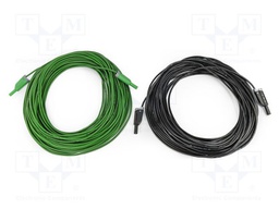Test acces: test leads; black,green; 25m; 20A; 1kV