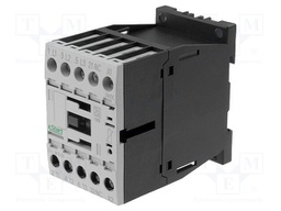 Contactor: 3-pole; NO x3; Auxiliary contacts: NC; 220VDC; 7A; DILM7