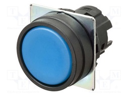 Switch: push-button; 22mm; Stabl.pos: 1; flat; Pos: 2