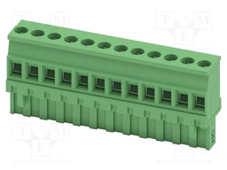 PCB connector, nominal cross section: 2.5 mm?, color: green,