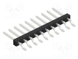 Connector: pin strips; pin header; male; PIN: 10; 2mm; SMT; 1x10