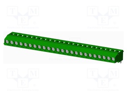 Connector: PCB terminal block; terminal; Plating: tinned; on PCBs