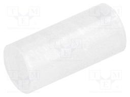 Spacer sleeve; LED; Øout: 4mm; ØLED: 3mm; L: 8.5mm; natural; UL94V-2