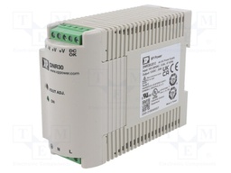 AC/DC DIN Rail Power Supply (PSU), ITE, 1 Output, 30 W, 12 VDC, 2.5 A